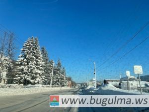 Аномально-холодную погоду прогнозируют синоптики в Бугульме 11 января