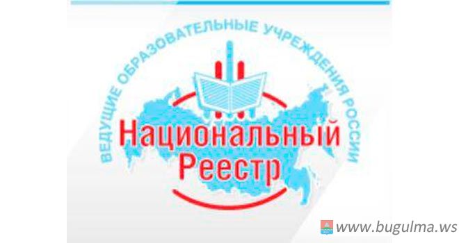 Национальный реестр «Ведущие образовательные учреждения России»