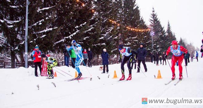 В Бугульме впервые состоялся открытый республиканский лыжный спринт