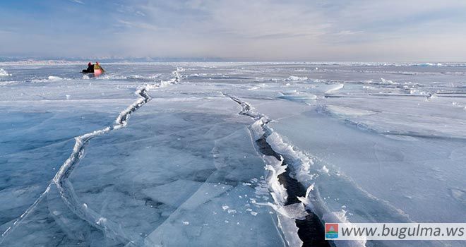Бугульминские экстремалы на тонком льду