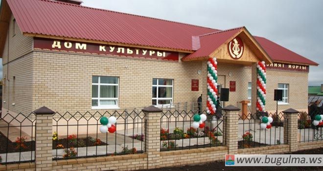 Сельские клубы строят в Татарстане