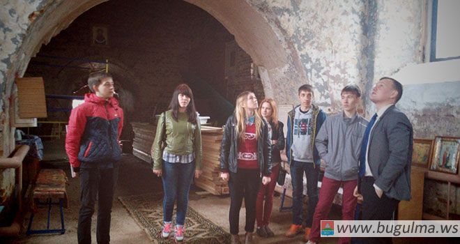 В международный день «Памятников и исторических мест» Бугульминские молодогвардейцы посетили маленький Рим.