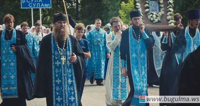 Традиционный Крестный ход состоялся в Бугульминском районе