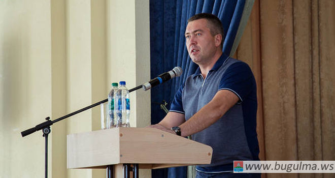 Мэр Бугульмы Линар Закиров встретился с трудовым коллективом механического завода
