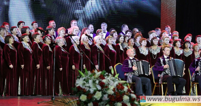 Бугульминцы приняли участие в IV Республиканском фестивале самодеятельных исполнителей среди ветеранов «Балкыш»
