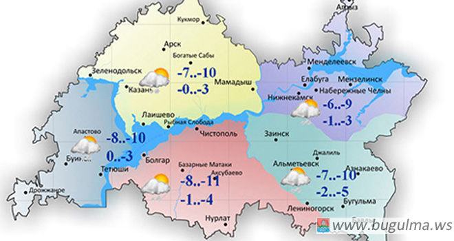 В Татарстане похолодает