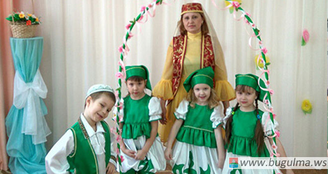 Дети из Бугульмы встретили весенний праздник