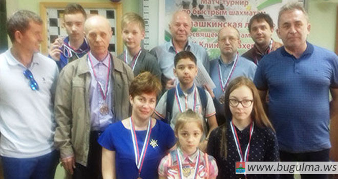 Бугульминцы стали бронзовыми призерами матч-турнира по быстрым шахматам