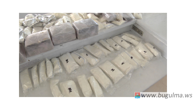 В Татарстане полицейские изъяли 16 кг. наркотиков.