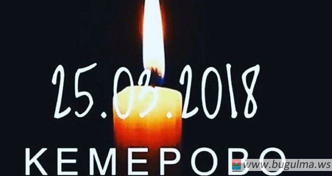 Татарстанцы организовали мероприятия в память о жертвах пожара в Кемерово .