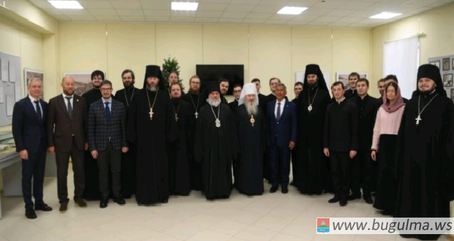 Рождественская встреча Минниханова с архипастырями и священнослужителями Татарстанской митрополии