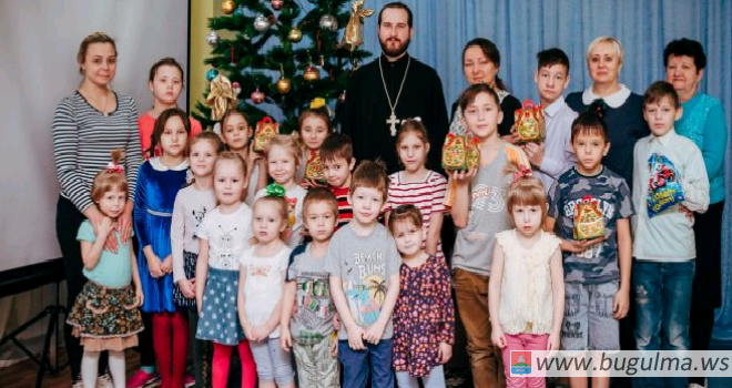 Рождественские поздравления в детском приюте «Ялкын» в г.Бугульме