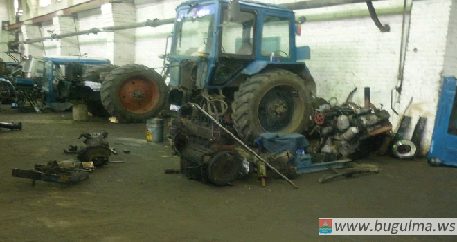 Аграрии Бугульминского района подготовили технику к весенне-полевым работам.