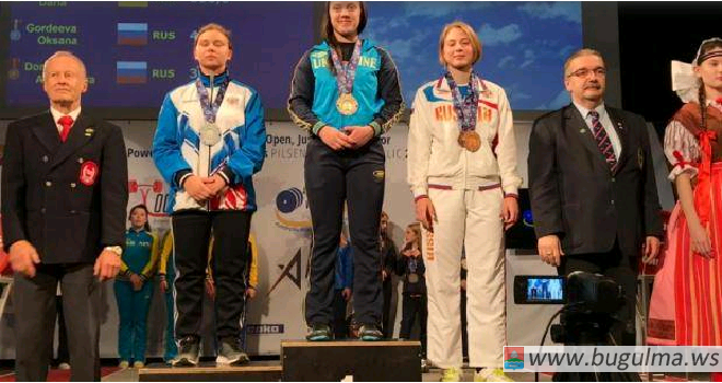 Татарстанцы завоевали 2 медали на первенстве Европы по пауэрлифтингу .