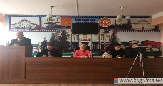 Заседание Совета ветеранов ОМВД России по Бугульминскому району по подведению итогов работы за 2018 год.