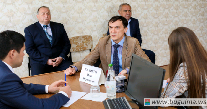 Депутат Госсовета РТ Ирек Салихов посетил Бугульминский район.