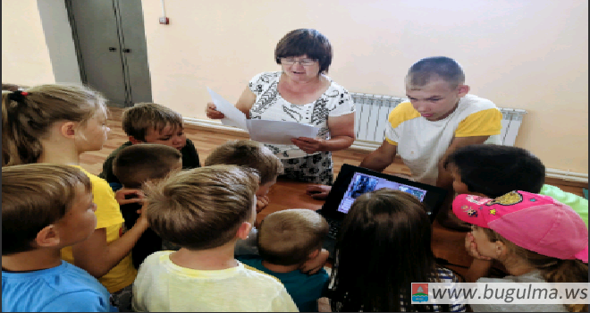 Для детей и подростков Бугульминского района проведен информационный час по патриотическому воспитанию