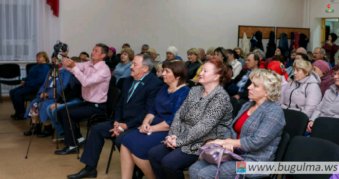 В Бугульминском районе прошёл перекрестный концерт