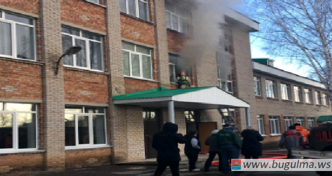 Пожар в Карабашской школе оперативно ликвидирован.