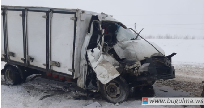 ДТП с автогрейдером в Бугульминском районе.