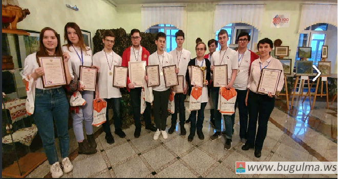 Награждение победителей Интеллектуальной олимпиады ПФО среди школьников.