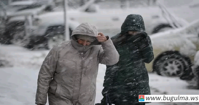 В Татарстане ожидаются мокрый снег и дождь.
