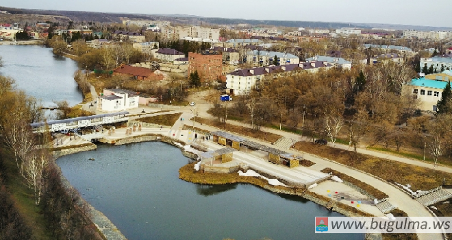 Какой будет территория у Центрального водоема по ул.Джалиля в Бугульме