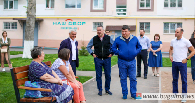 Бугульму с рабочим визитом посетил министр транспорта и дорожного хозяйства РТ.