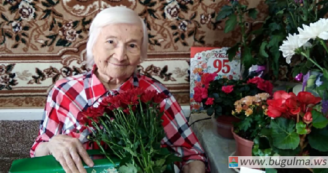 Участницу Великой Отечественной войны поздравили с 95-летием.