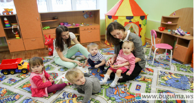 В Татарстане за два года создадут 440 ясельных мест в детсадах по нацпроекту «Демография» .