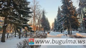 Аномально холодная погода ожидает жителей Бугульмы 12 декабря