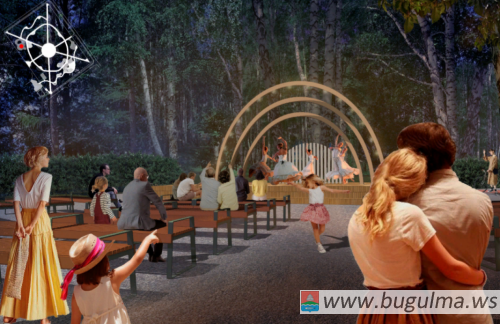 В Карабашском центральном парке появятся сцена с трибунами, детская и спортплощадка