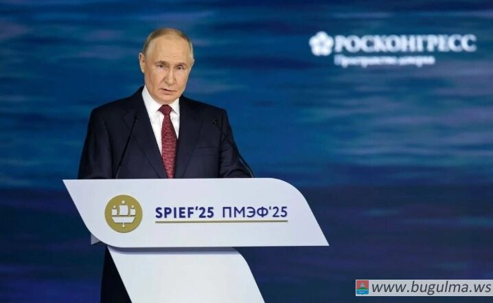 Владимир Путин на ПМЭФ отметил успехи Татарстана в создании инвестклимата.