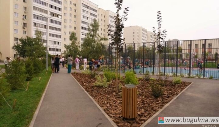 Программа «Наш двор» в Татарстане выполнена на 63%.