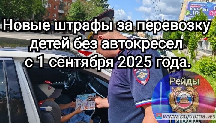 С 1 сентября водителей начнут штрафовать.