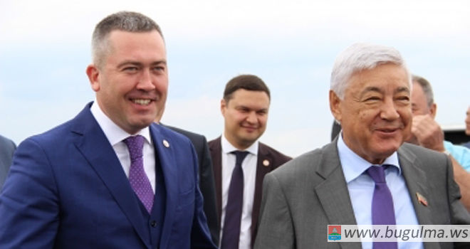 Глава парламента Татарстана открыл в Бугульме несколько объектов