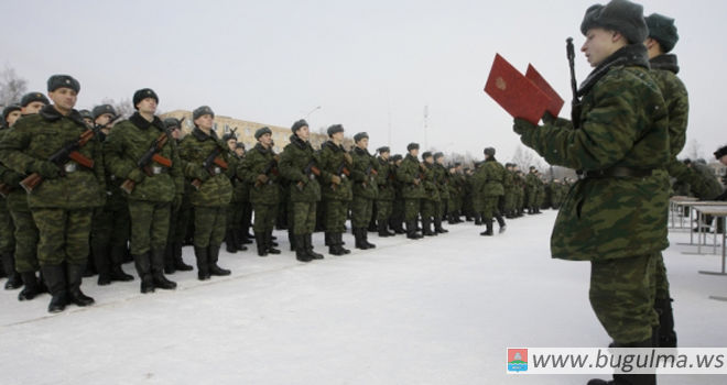 Делегация из Бугульмы традиционно побывала на присяге наших военнослужащих