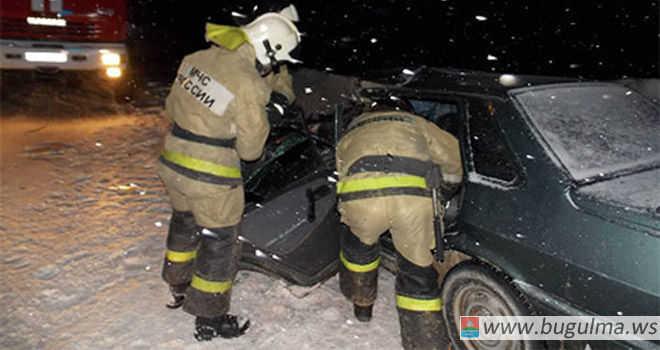 ДТП в бугульминском районе: погиб зажатый в машине водитель из Башкирии