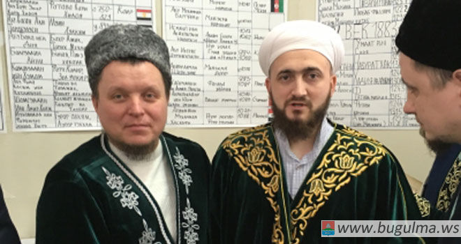 Имамы Бугульминского района встретились с муфтием РТ Камилем хазратом Самигуллиным
