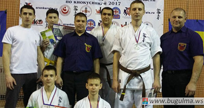 Бугульминские каратисты стали золотыми призерами чемпионата по киокусинкай