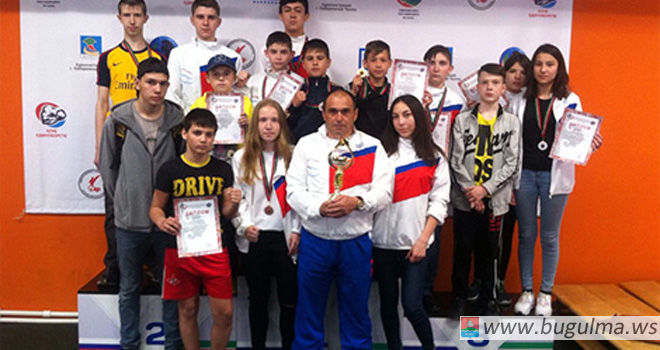 Бугульминцы стали бронзовыми призерами командного кубка РТ по кикбоксингу